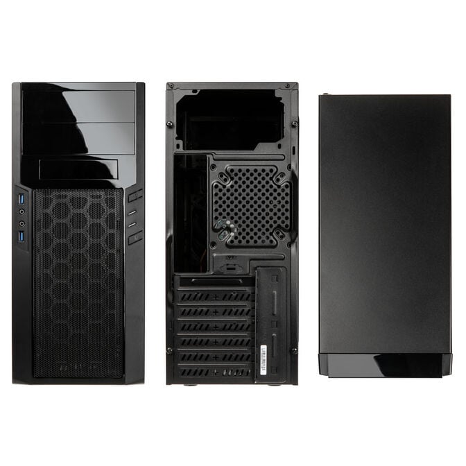 SilverStone SST-PS13B Precision Mid Tower - Black image number 1