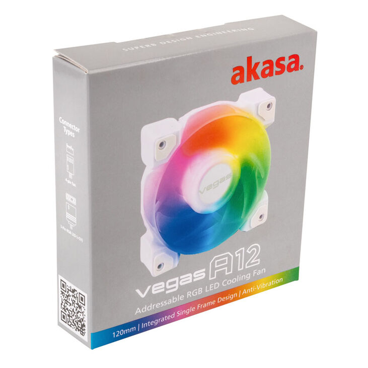 Akasa Vegas A12 Addressable-RGB Lüfter - 120 mm image number 7