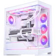 Phanteks NV5 Premium DRGB Kit + Power Hub, 3x for outer frame, 1x motherboard cable cover - white image number null