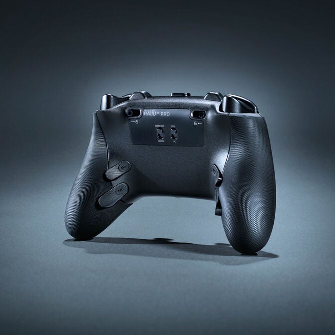 Razer Raiju V3 Pro kabelloser PS5-/PC-Controller, Pro-Tasten, symmetrisches Layout - schwarz image number 10