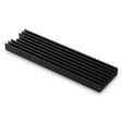 AXAGON CLR-M2L6 passive M.2 SSD heatsink - 2280, 6 mm height, aluminium, black image number null
