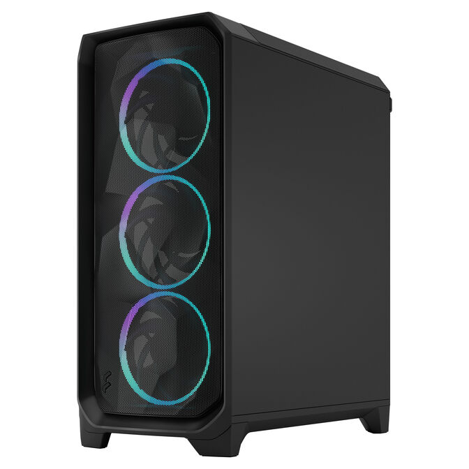 Fractal Design Meshify 3 RGB TG Light PC-Geh&auml;use, Midi-Tower, E-ATX - schwarz image number 4