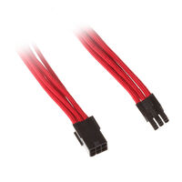 SilverStone 6-Pin-PCIe auf 6-Pin-PCIe Verl&auml;ngerung - 250mm rot