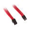 SilverStone 6-Pin-PCIe auf 6-Pin-PCIe Verl&auml;ngerung - 250mm rot