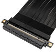 Akasa Riser Black X2, Premium PCIe 3.0 x 16 Riser Kabel, 20cm - schwarz image number null