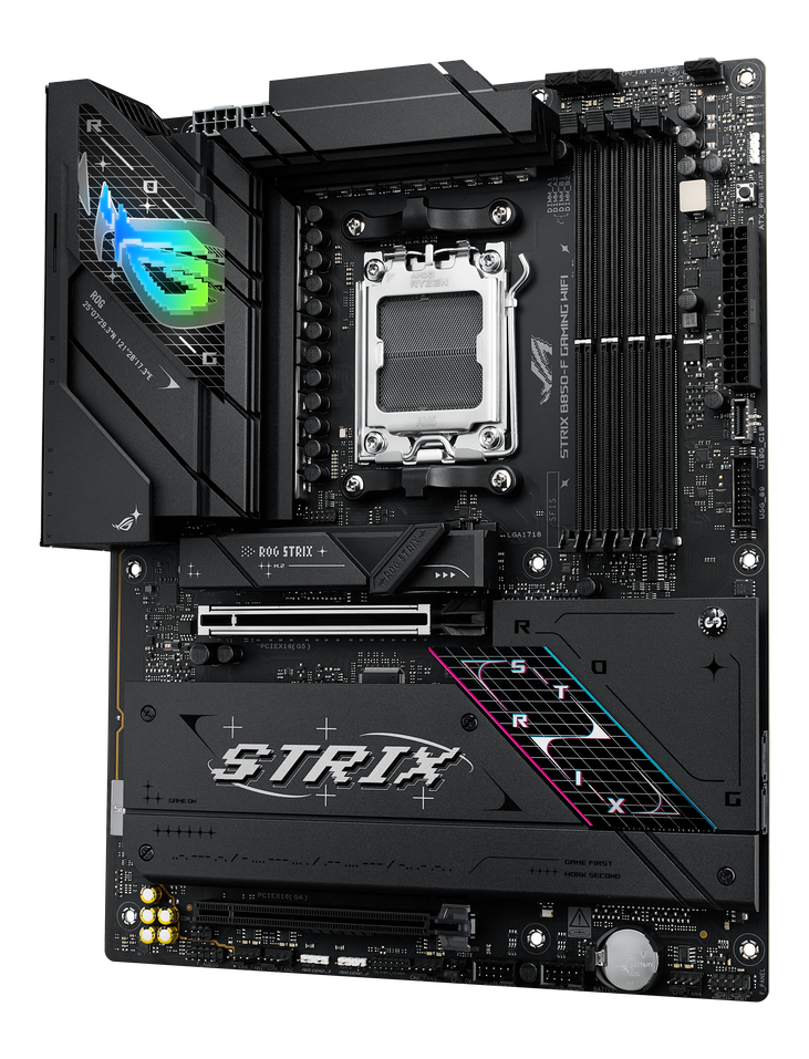ASUS ROG STRIX B850-F Gaming WiFi Mainboard, Sockel AM5, AMD B850, ATX, DDR5 image number 2