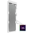 Lian Li HydroShift II LCD-S 360N AiO Water Cooling, RGB, LCD Display - without fans, 360mm, white image number null
