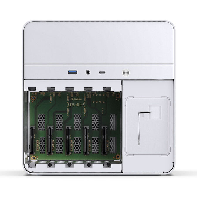 Jonsbo N2 Mini-ITX NAS case - white image number 5