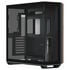 APNX V1 PC Case, Mid Tower, ATX, Tempered Glass – Wood, Black/White image number null