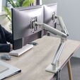 Alterzone Arm Duo Aluminium Monitor Mount - white image number null