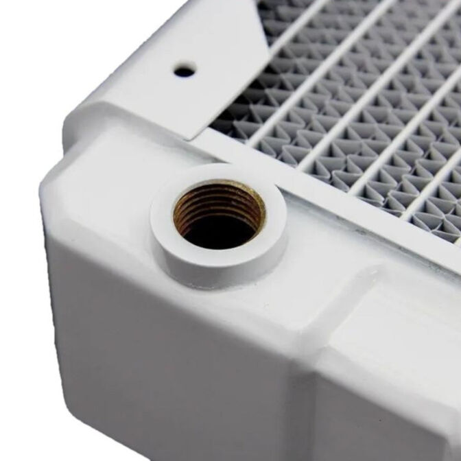 Hardware Labs Black Ice Nemesis GTX 240 Radiator - 240mm, Satin White image number 2