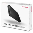 AXAGON EE35-XA3 externes 3,5"-Geh&auml;use, USB 3.0, SATA II, Aluminium - schwarz image number null