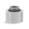 EK Water Blocks EK-Quantum Torque Extender Static MF 14 - Satin Titanium image number null