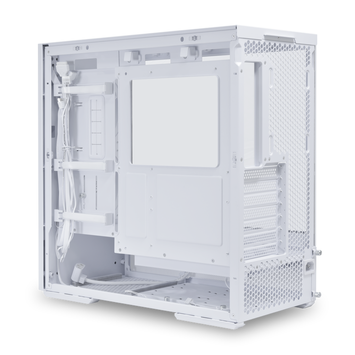 Lian Li LANCOOL 207 PC Gehäuse, Midi-Tower, ATX, Tempered Glass - weiß image number 5