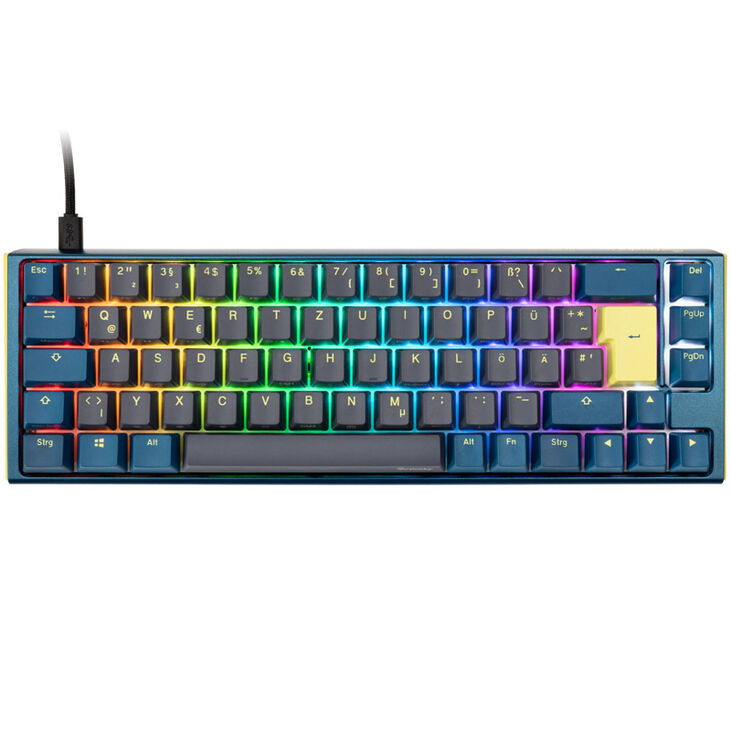 Ducky One 3 Daybreak SF Gaming Tastatur, RGB LED - MX-Black image number 1