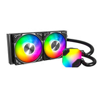 Montech Hyper Flow ARGB AIO Wasserkühlung, schwarz - 240mm