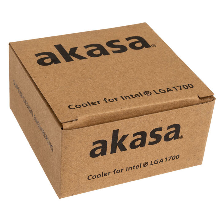 Akasa AK-CC6601EP01 Low Profile CPU-Kühler - Sockel LGA 1700, 26,9mm hoch image number 4