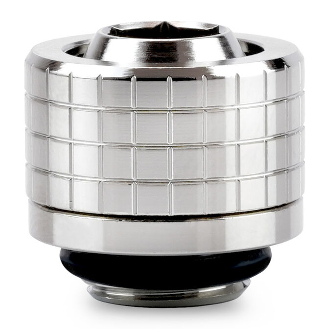 Thermal Grizzly DeltaMate Compression Fitting, Brass - Gloss Nickel, ST16 image number 1
