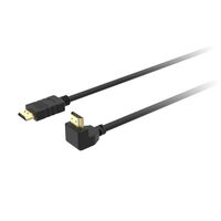 Ssupd Meshroom HDMI 2.0 Kabel - 90 Grad gewinkelt, 4K, 2m, schwarz