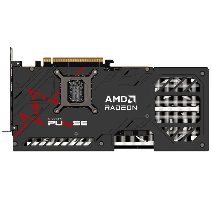 Sapphire Pulse Radeon RX 9070 Gaming Grafikkarte, 16384 MB GDDR6 image number 5