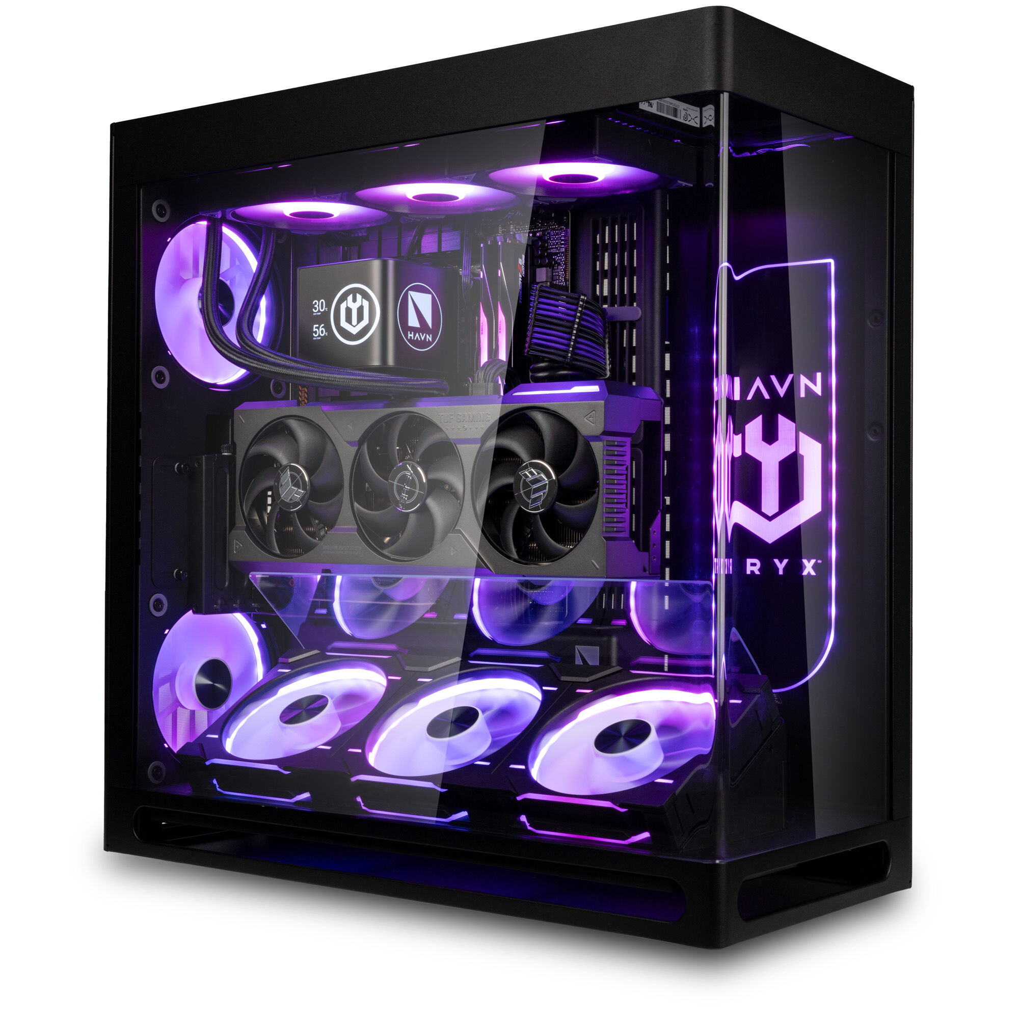 Gaming PC Shadow Oasis, AMD Ryzen 7 9800X3D, NVIDIA GeForce RTX 5080