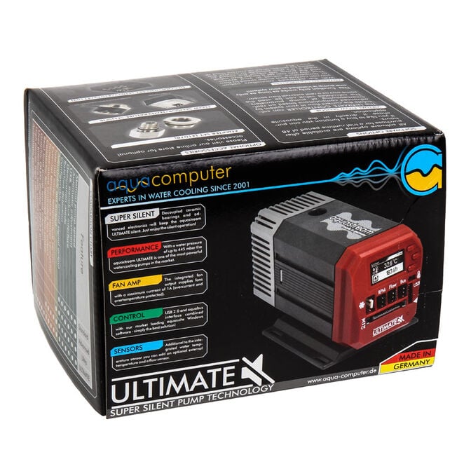 aqua computer Aquastream XT USB 12V Pumpe - Ultimate Version, OLED image number 6