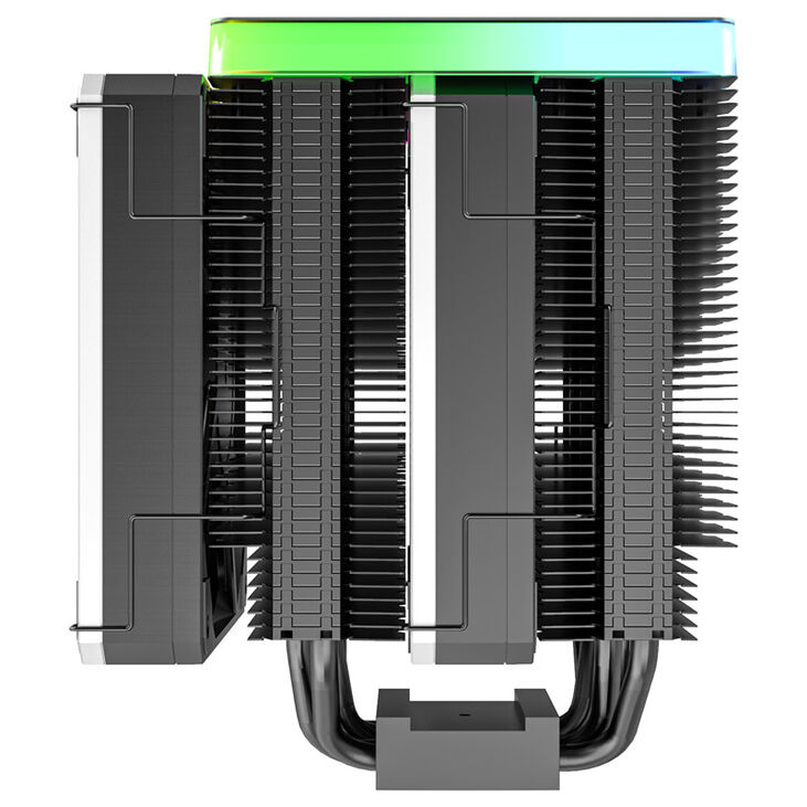 Montech Metal DT24 Premium CPU-Kühler, ARGB, 2x120mm image number 3