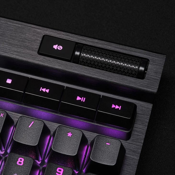 Corsair Gaming K70 RGB Pro Gaming Tastatur, Cherry MX-Red - schwarz image number 5