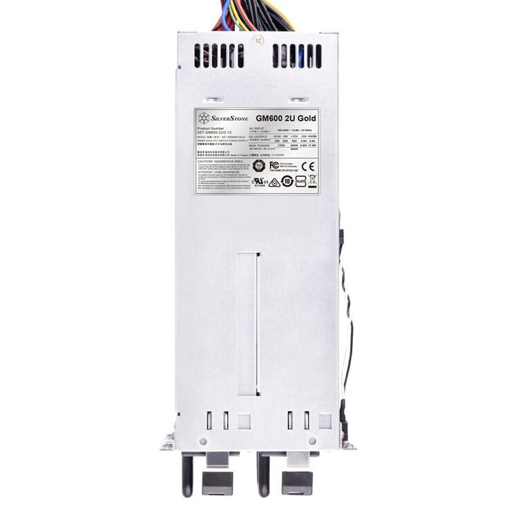 SilverStone SST-GM600-2UG V2 redundantes 2HE-Netzteil - 600 Watt image number 4