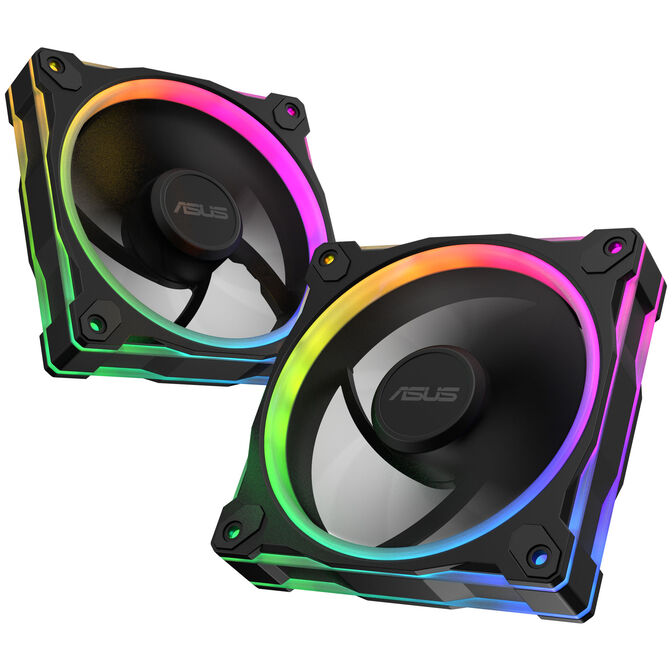 ASUS Prime MR120 ARGB Fan, PWM, Aura Sync - 120mm, black, triple-pack image number 10