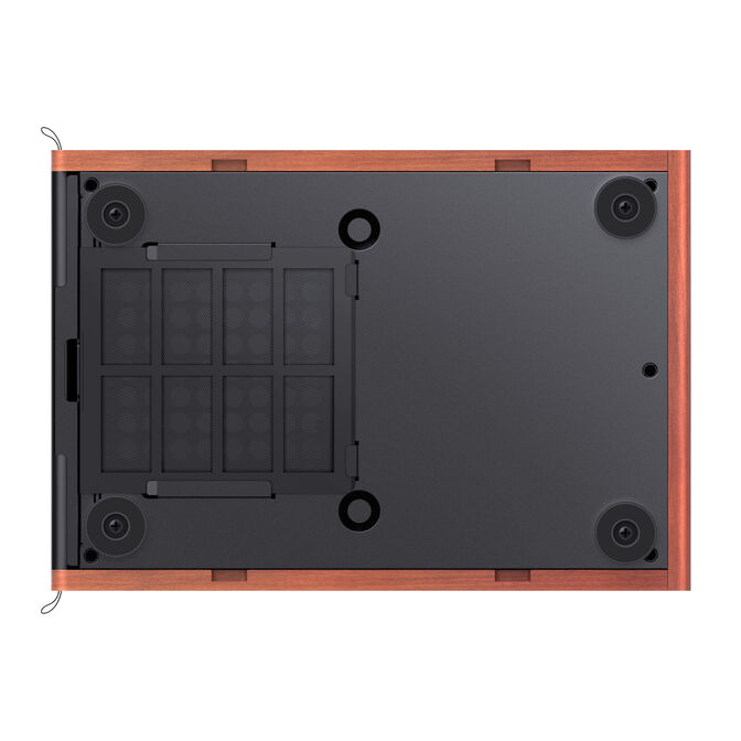 Jonsbo T7 PC-Geh&auml;use, Midi-Tower, mATX, Tempered Glass - schwarz image number 12