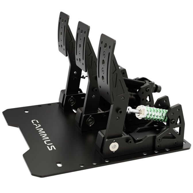 CAMMUS LC100 V4 Pedalset, 200kg Load-Cell-Sensor, Hall-Sensor - schwarz image number 6