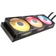 CORSAIR iCUE LINK TITAN 360 RX RGB CPU-Wasserk&uuml;hler, 360 mm, RGB - schwarz image number null