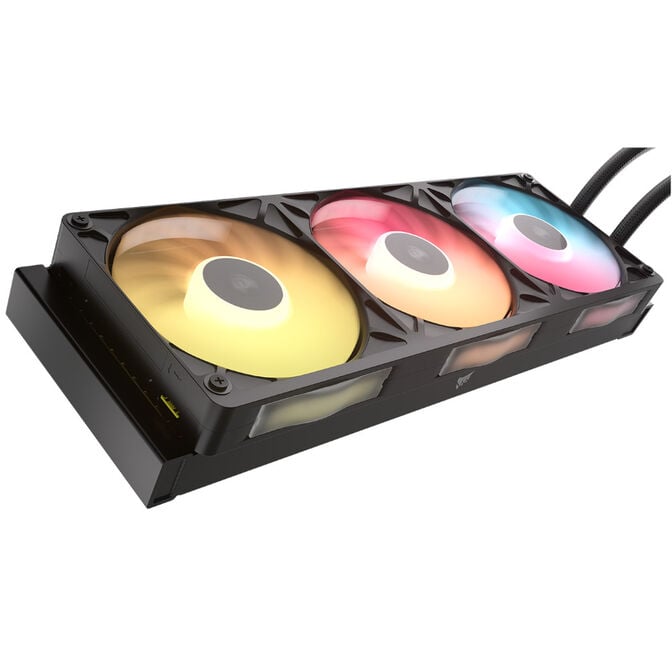CORSAIR iCUE LINK TITAN 360 RX RGB CPU-Wasserk&uuml;hler, 360 mm, RGB - schwarz image number 3