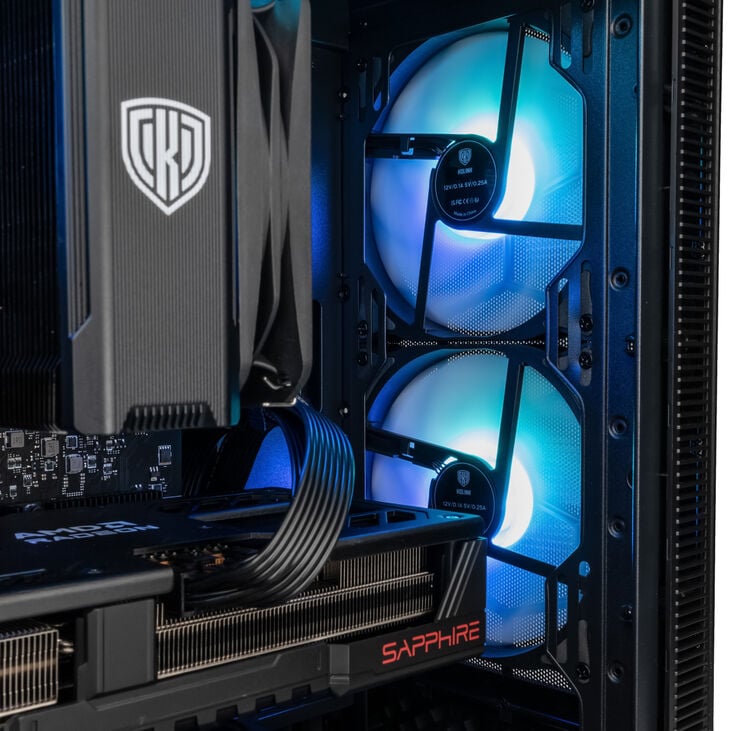 Gaming PC Phantom, AMD Ryzen 5 9600, RX 9070 - Pre-built PC image number 7