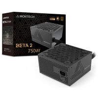 Montech BETA 2 80 PLUS Bronze Power Supply, ATX 3.1 - 750 Watt, black