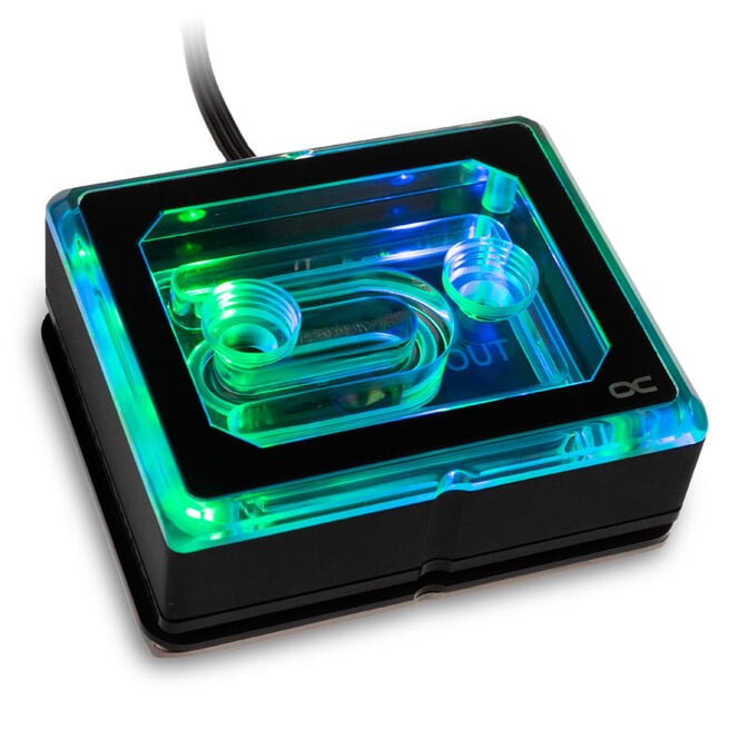 Alphacool Eisblock XPX Aurora Pro CPU - Acryl Black Digital RGB image number 0