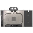 Corsair Hydro X Series XG5 RGB 5090 Astral GPU Water Block - Acrylic, Nickel image number null