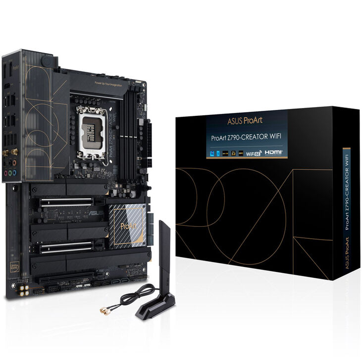 ASUS ProArt Z790 Creator WiFi, Intel Z790 Motherboard - Socket 1700, DDR5 image number 0