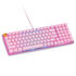 Glorious GMMK 2 Full-Size Keyboard - Fox switches, ANSI Layout, pink image number null
