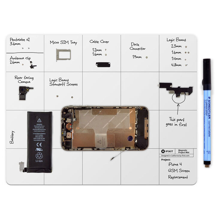 iFixit Mako 64 Bit Driver Kit + Pro Magnetic Project Mat image number 7