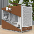 Montech HERITAGE PRO PC case, Mid Tower, ATX, Tempered Glass - white image number null