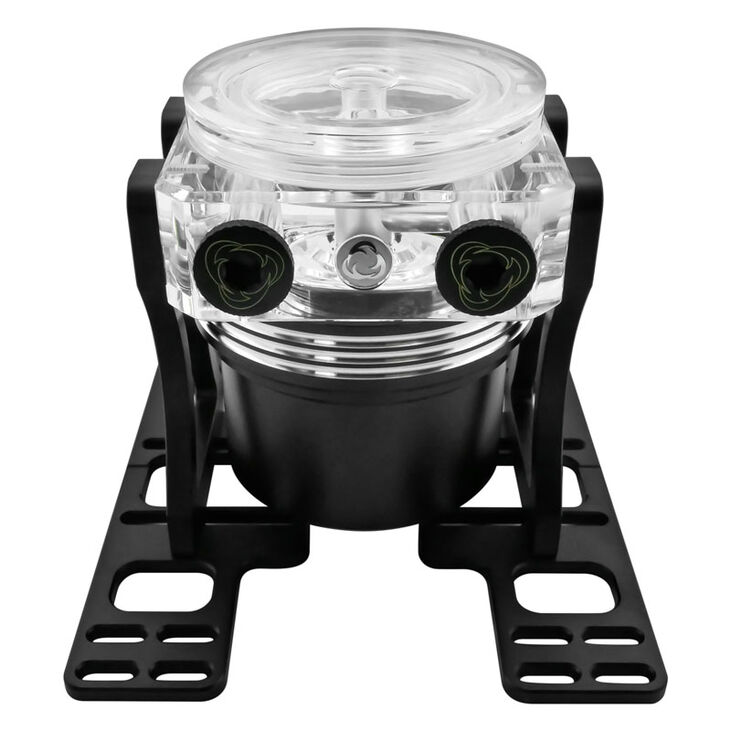 Singularity Computers Protium Vertical Mount for pumps and reservoirs  - black image number 3