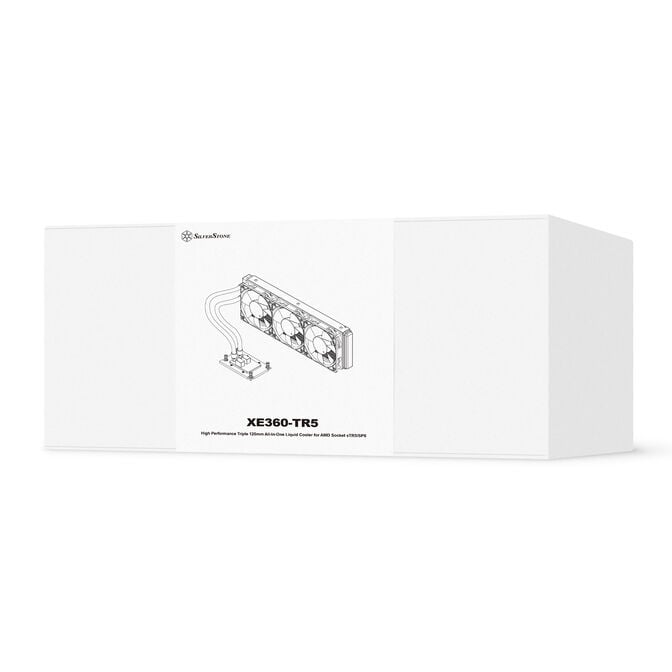Silverstone SST-XE360-TR5 Komplett-Wasserk&uuml;hlung AMD Sockel sTR5 / SP6 - 360mm, schwarz image number 6