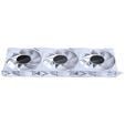 PHANTEKS M25 Gen2 PWM D-RGB Fan, 3-Pack - 120mm, White image number null