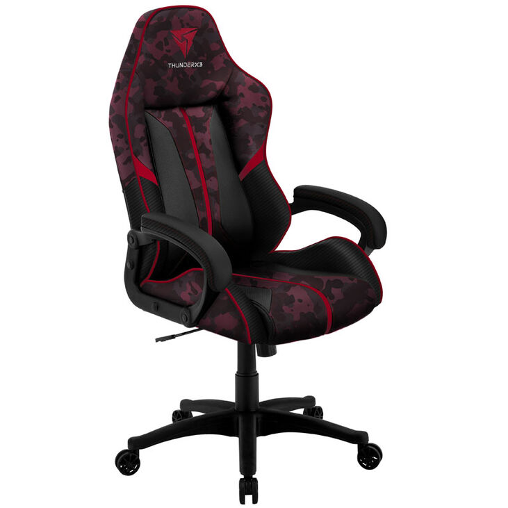 ThunderX3 BC1 CAMO Gaming Stuhl - camo/rot image number 0