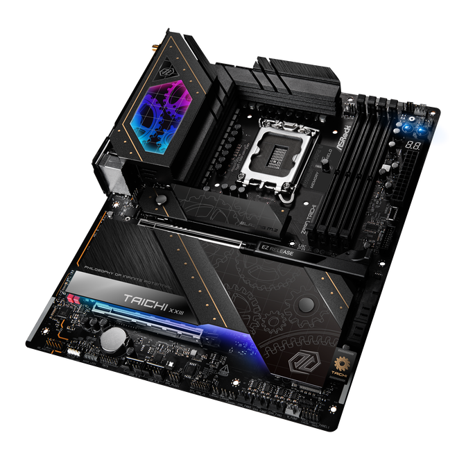 ASRock Z890 Taichi motherboard, socket LGA 1851, Intel Z890, ATX, DDR5 image number 2