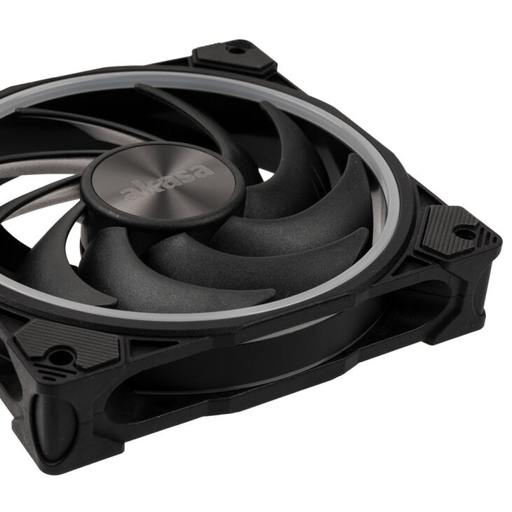 Akasa SOHO AR Addressable-RGB Fan, black - 120mm image number 3
