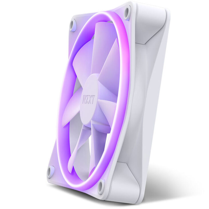 NZXT F120 PWM fan, white image number 2