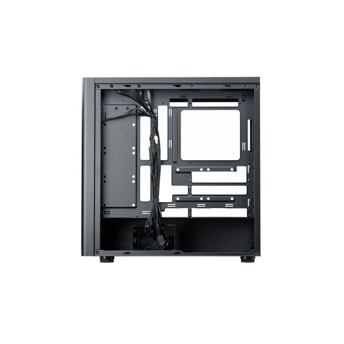 Cooler Master Elite 502 PC Case, Mid Tower, ATX, ARGB, Tempered Glass - Black image number 4